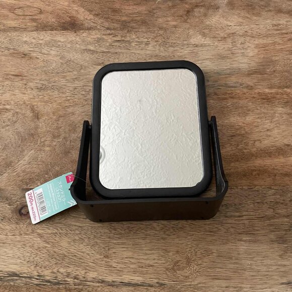 5/$20 Small Black Square Rotating Mirror - Picture 3 of 6